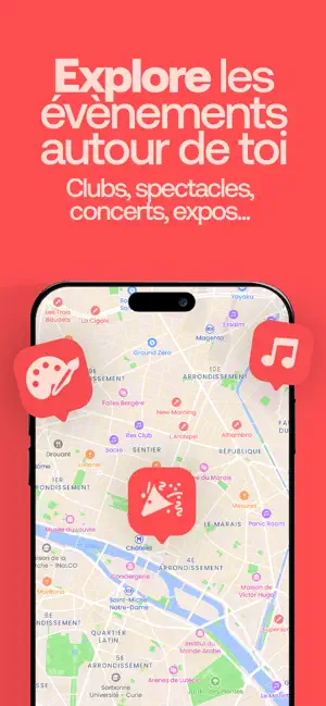 durevie: agenda sorties & news iPhone screenshot 1