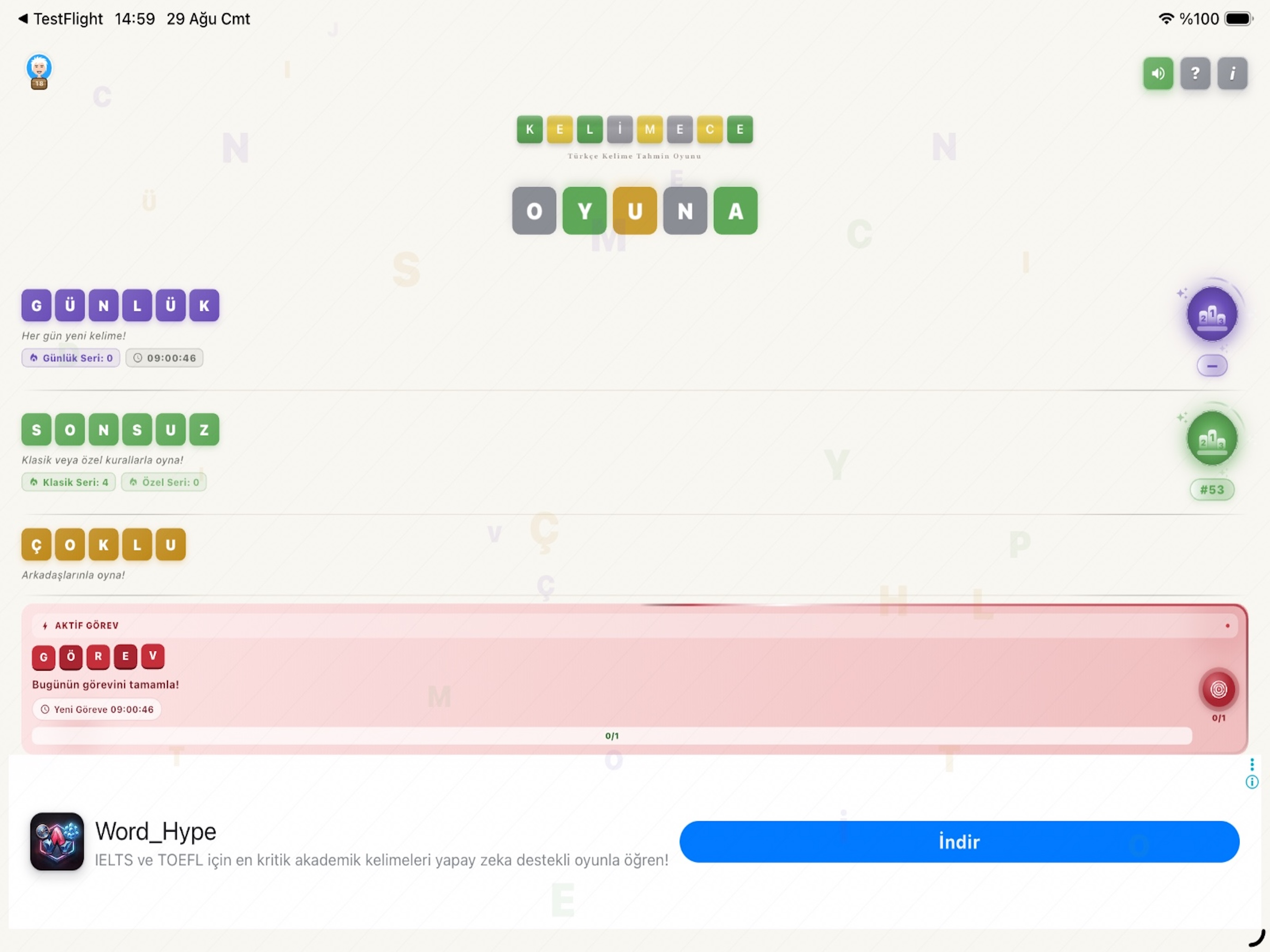 Kelimece TR screenshot 11