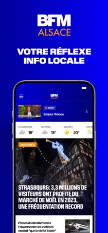 BFM Alsace - news et météoのおすすめ画像1