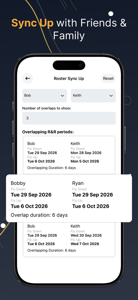 FIFO Clock: Roster Planner screenshot 5