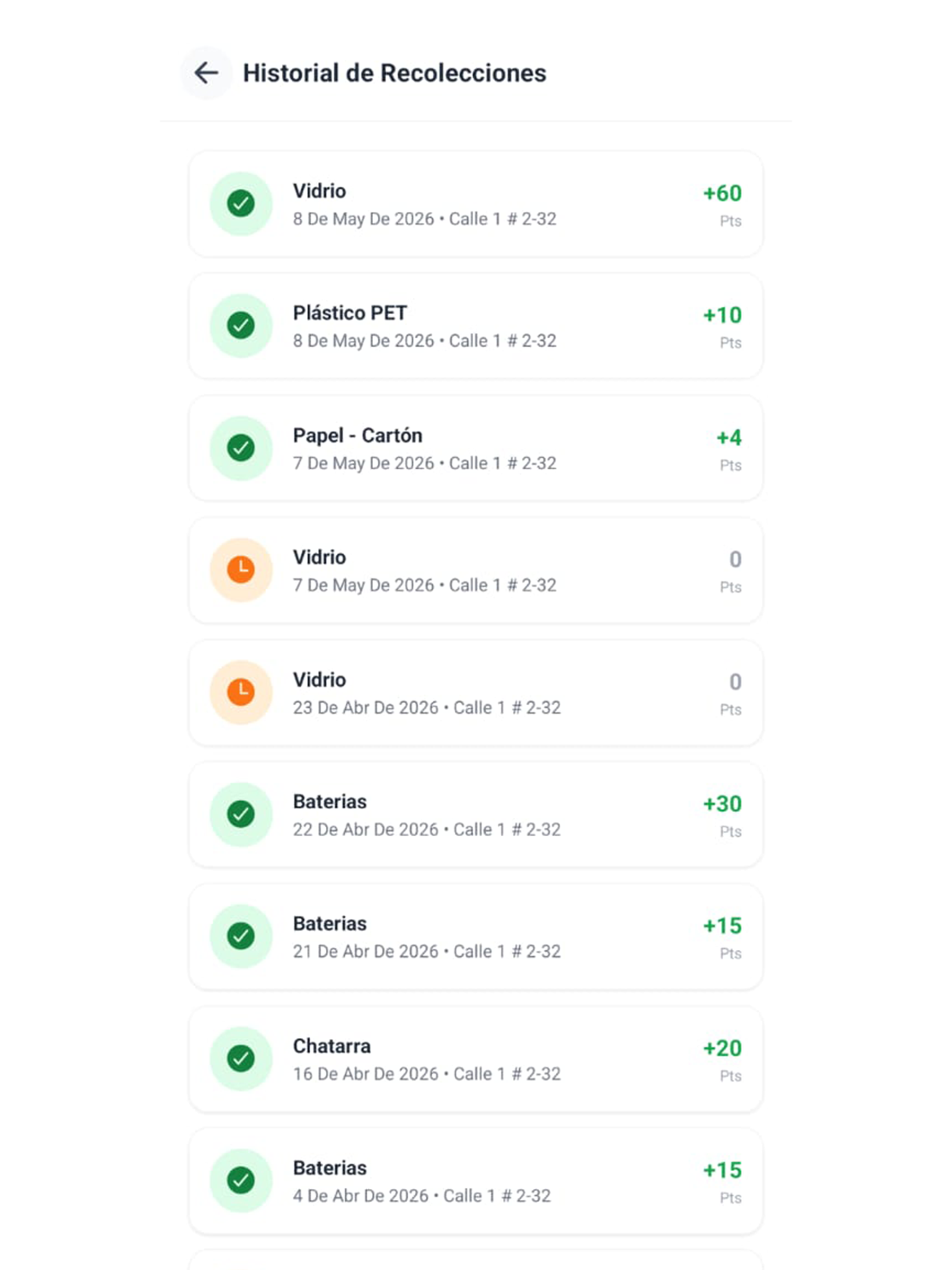 EcoGo Recicla screenshot 15
