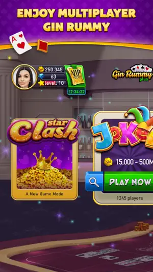 Gin Rummy Plus - Fun Card Game screenshot 1