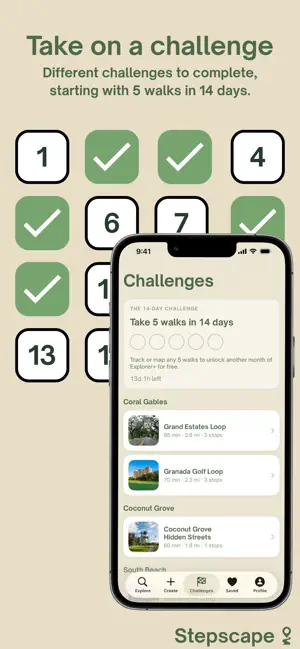 Stepscape: Walk & Discover screenshot 2