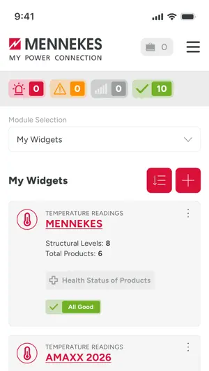 MENNEKES ONE Industrial Cloud screenshot 1