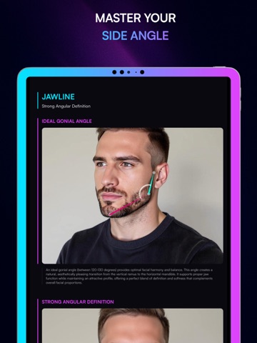 Model Face AI iPad screenshot