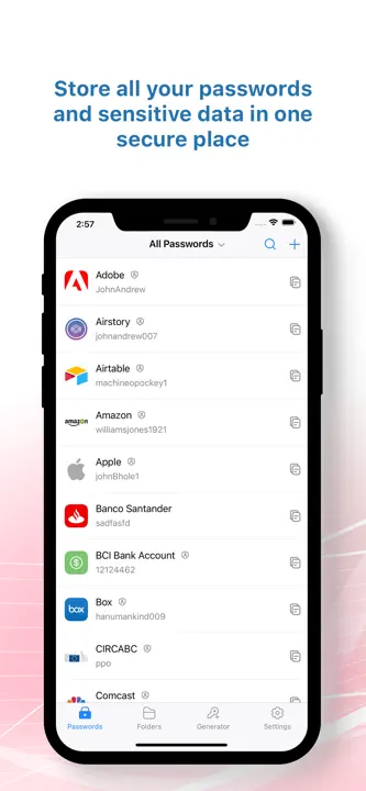 Zoho Vault: Screenshot 1 von 5