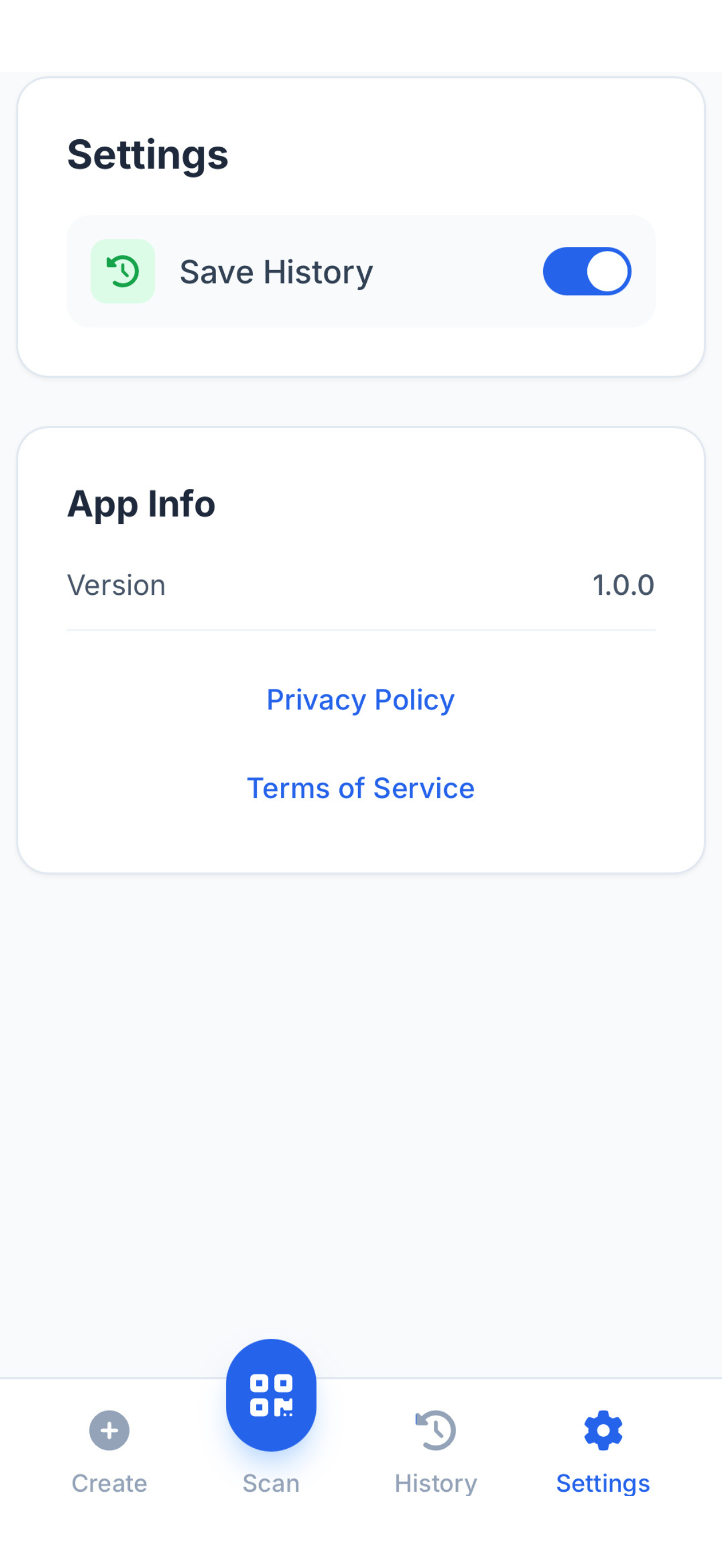 QR Reader: Bar code, URL, Wifi