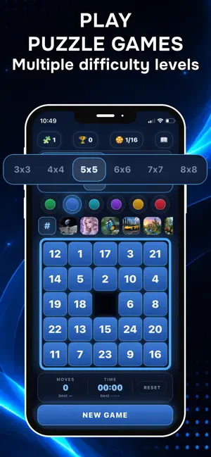 15 Puzzle : Game of Fifteen screenshot 3