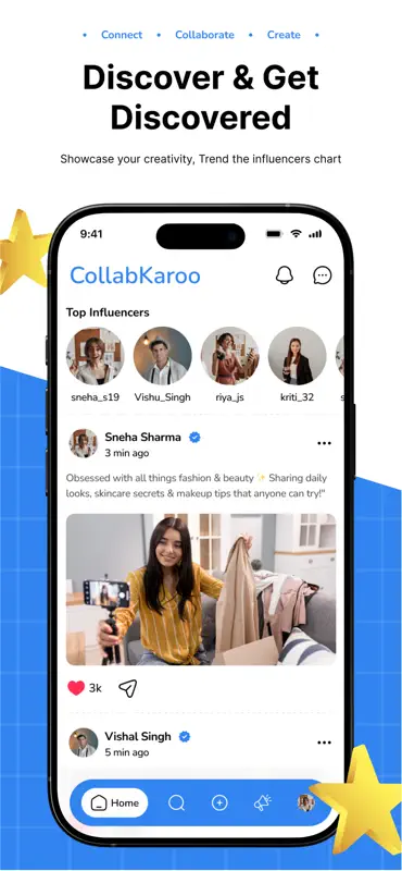 CollabKaroo: Creator Network screenshot 4 of 5