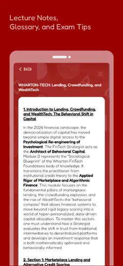 Wharton Finance Prep: 5-in-1 iPhone Screenshot 5