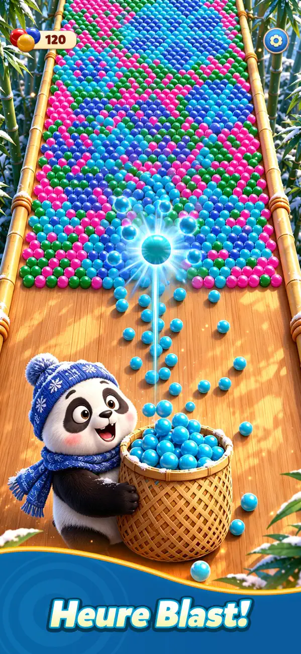 Screenshot #2 pour Shoot Ball Fruit Splash