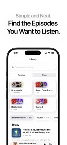 Brink: Podcast Player Screenshot 2 of 6