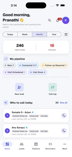 Juno CRM screenshot 1