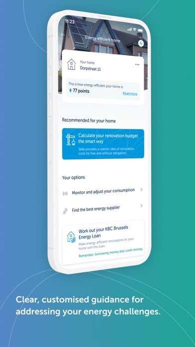 KBC Brussels Mobile iPhone screenshot 7 - Finance app