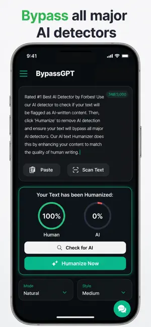 BypassGPT: AI Humanizer screenshot 2