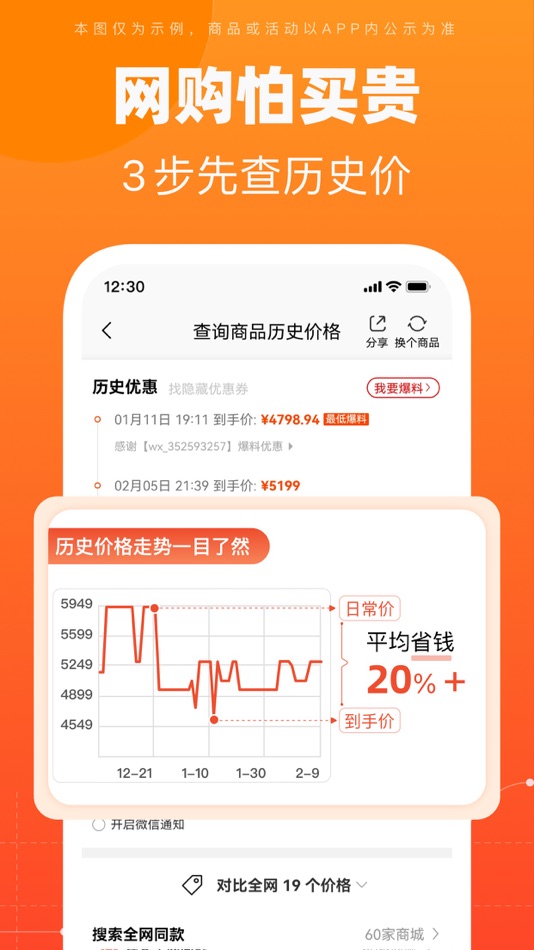 #2. 慢慢买-查询历史价格走势比价识货app (iOS) Podle: Zhejiang Manmanmai Network Co., Ltd.