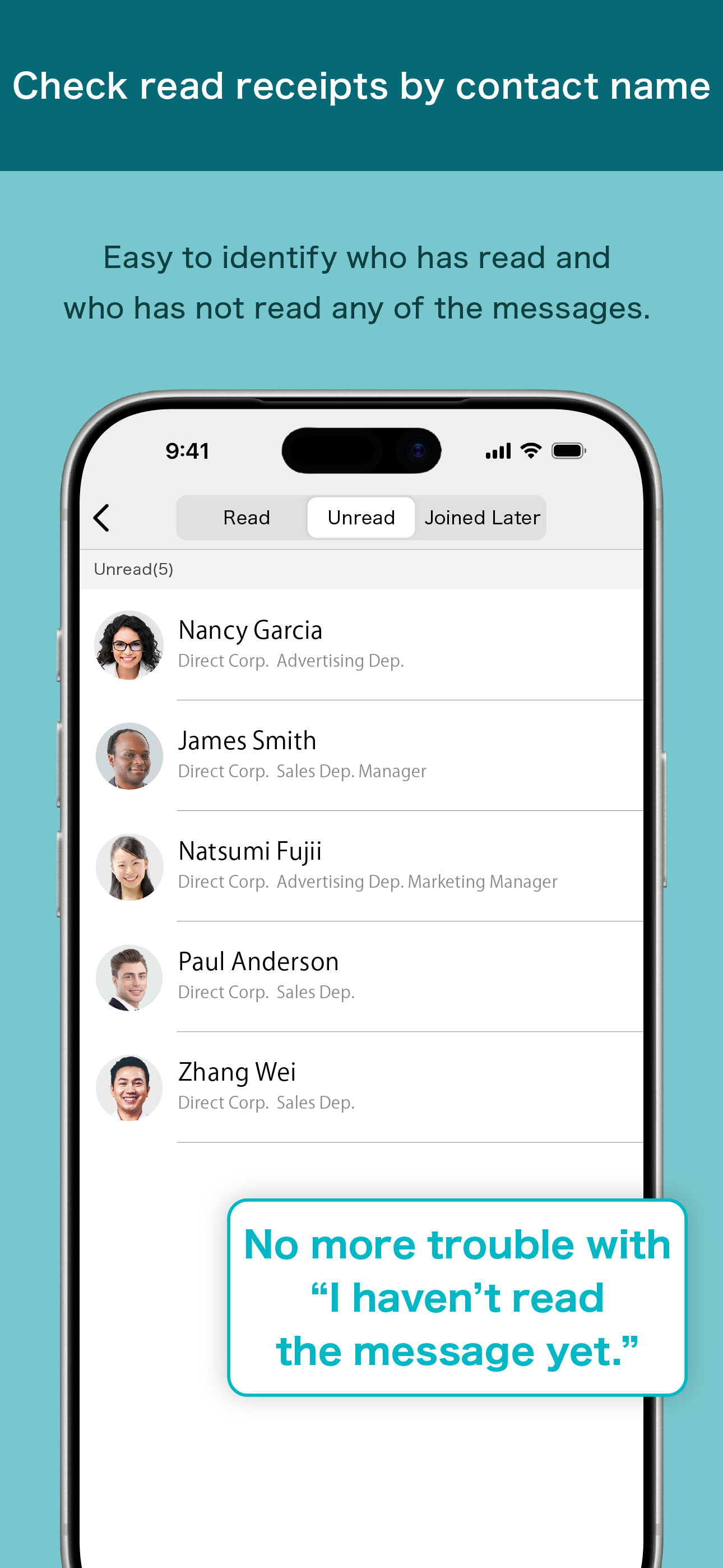 direct - Messaging App for Biz screenshot 3