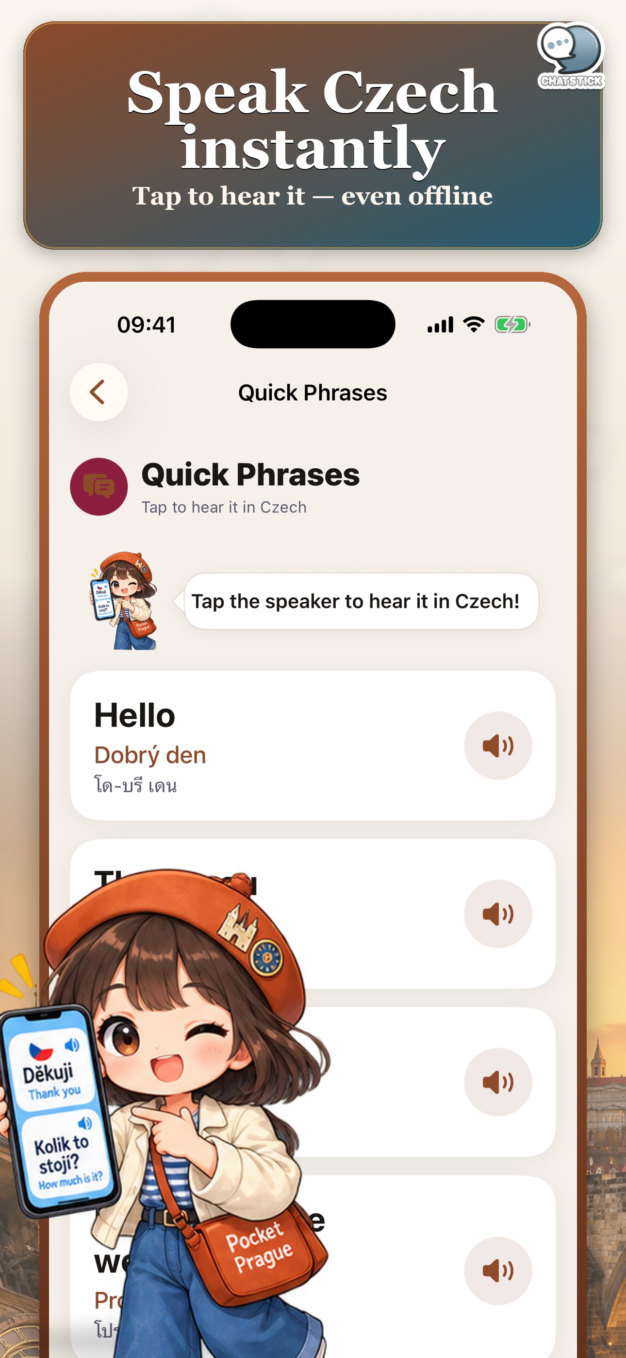 Screenshot 2 of Pocket Prague: Travel & Learn