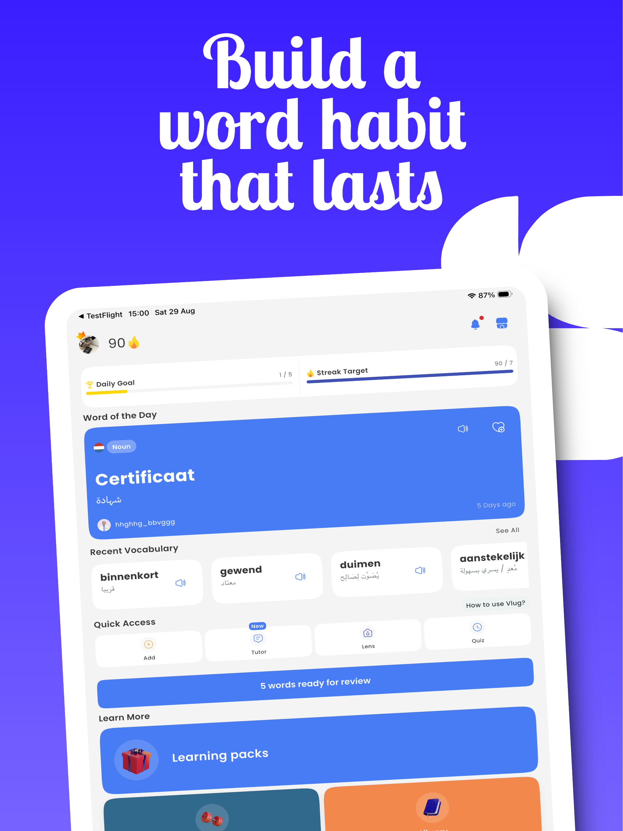 Vlug – Vocabulary That Sticks screenshot 9