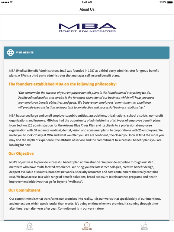 Screenshot #5 pour MBA Administrators