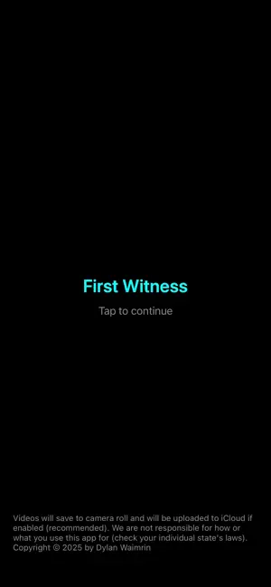 First Witness screenshot 1