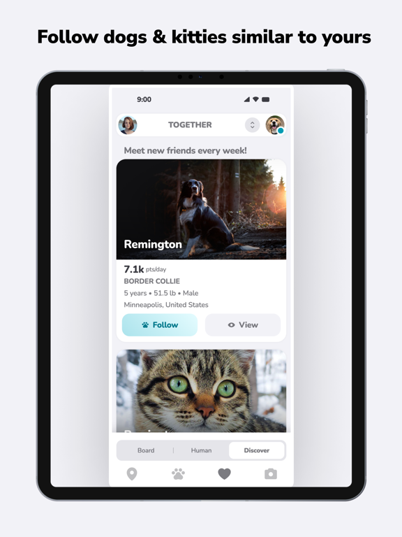 FitBark GPS for Dogs & Cats iPad screenshot 8 - Health & Fitness app