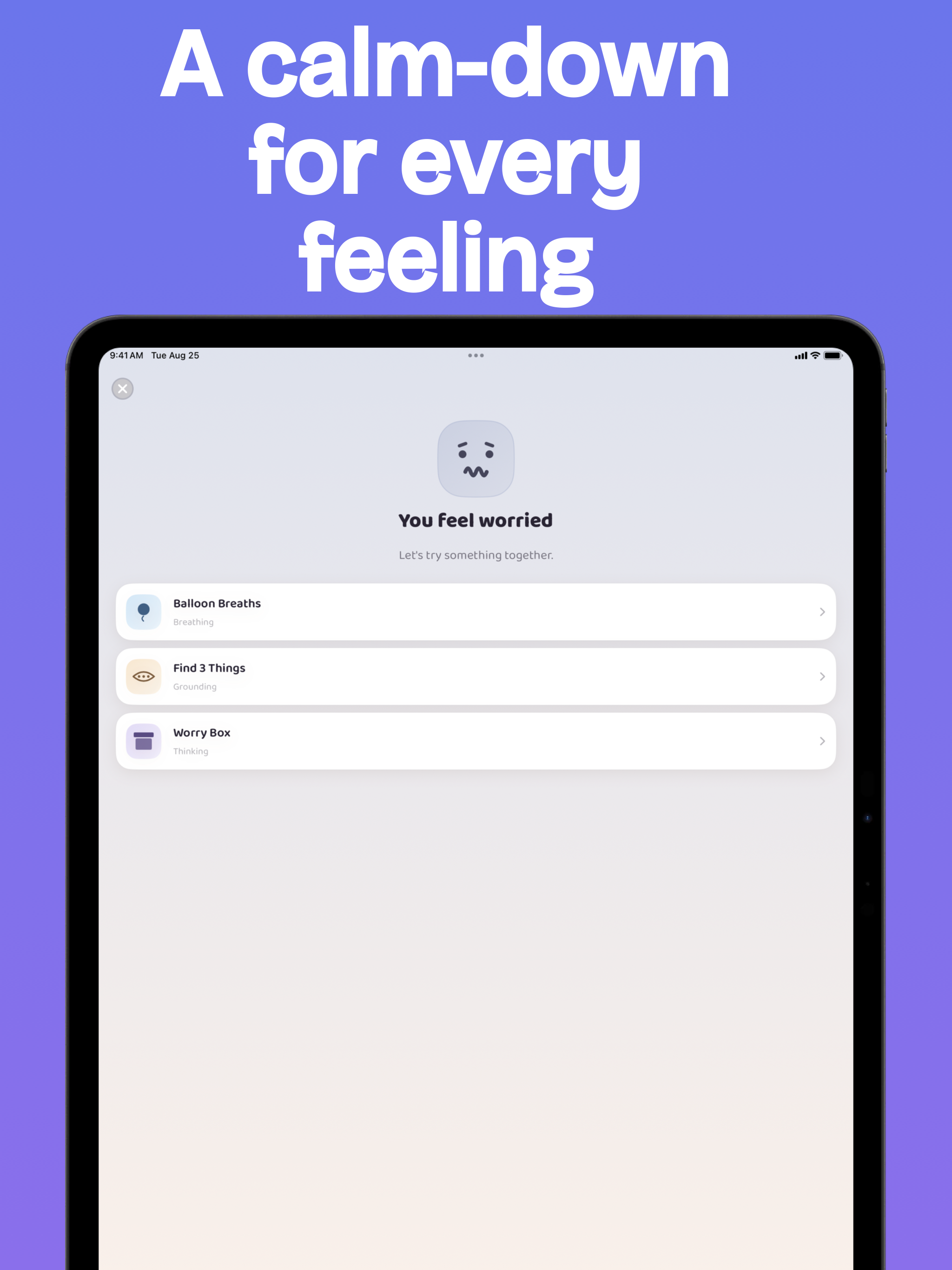 Feelings for Kids: Calm Down screenshot 9