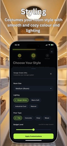 AI Storage & Utility Planner screenshot