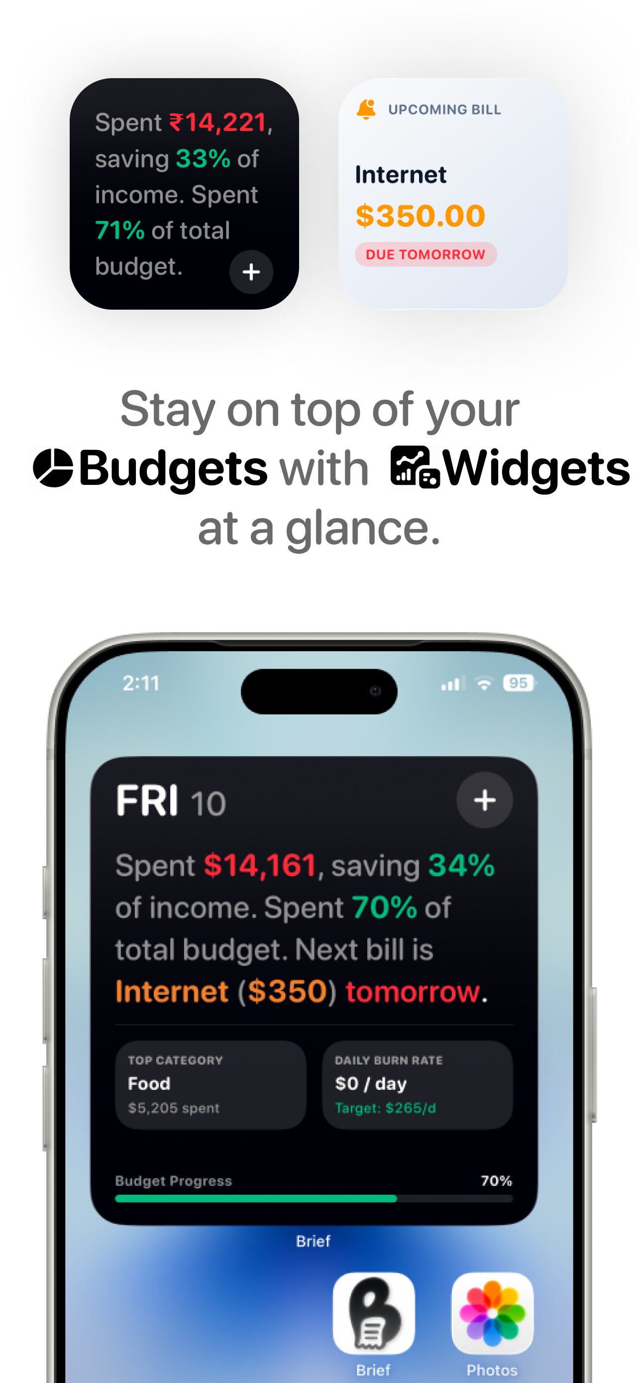 Brief: Expense Tracker screenshot 3