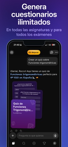 Knowunity | Tutor escolar IA App Store preview screenshot 4