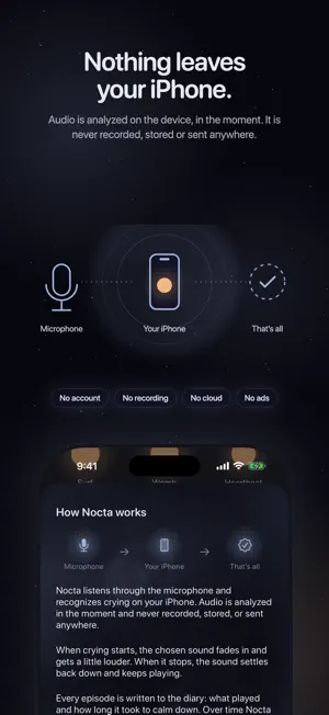 Nocta: Baby Sleep White Noise screenshot 4