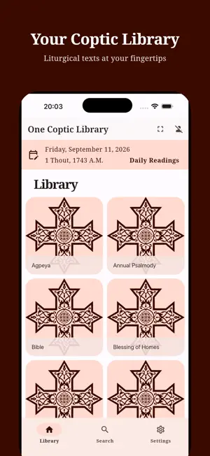 One Coptic Library screenshot 1
