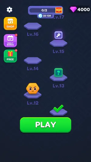 Nuts & Bolts, Color Screw Sort screenshot 1
