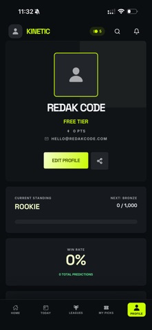 Kinetic App screenshot