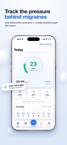 Barometric Pressure: Migraine screenshot