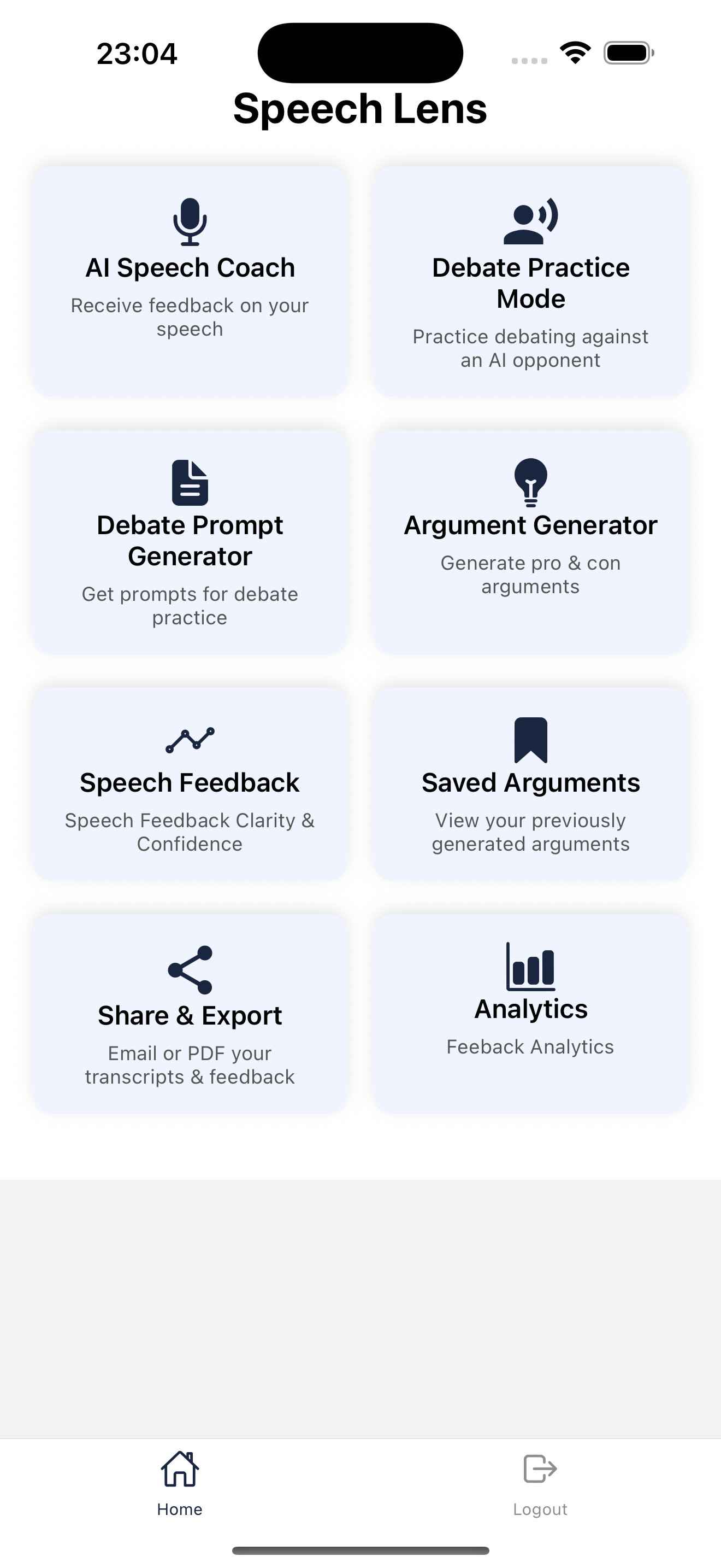 Speech Lens screenshot 1