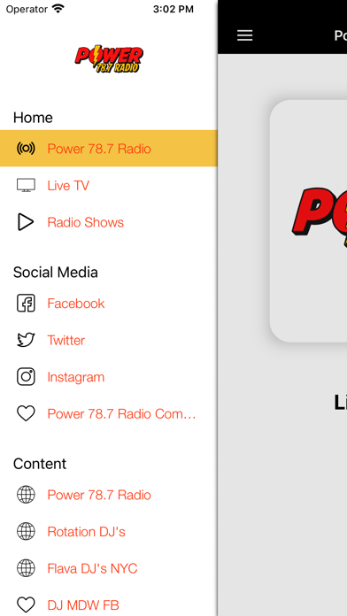 Power 78.7 Radio iPhone screenshot 1 - Music app