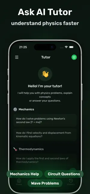 Physics AI: Homework Helper+ screenshot 3