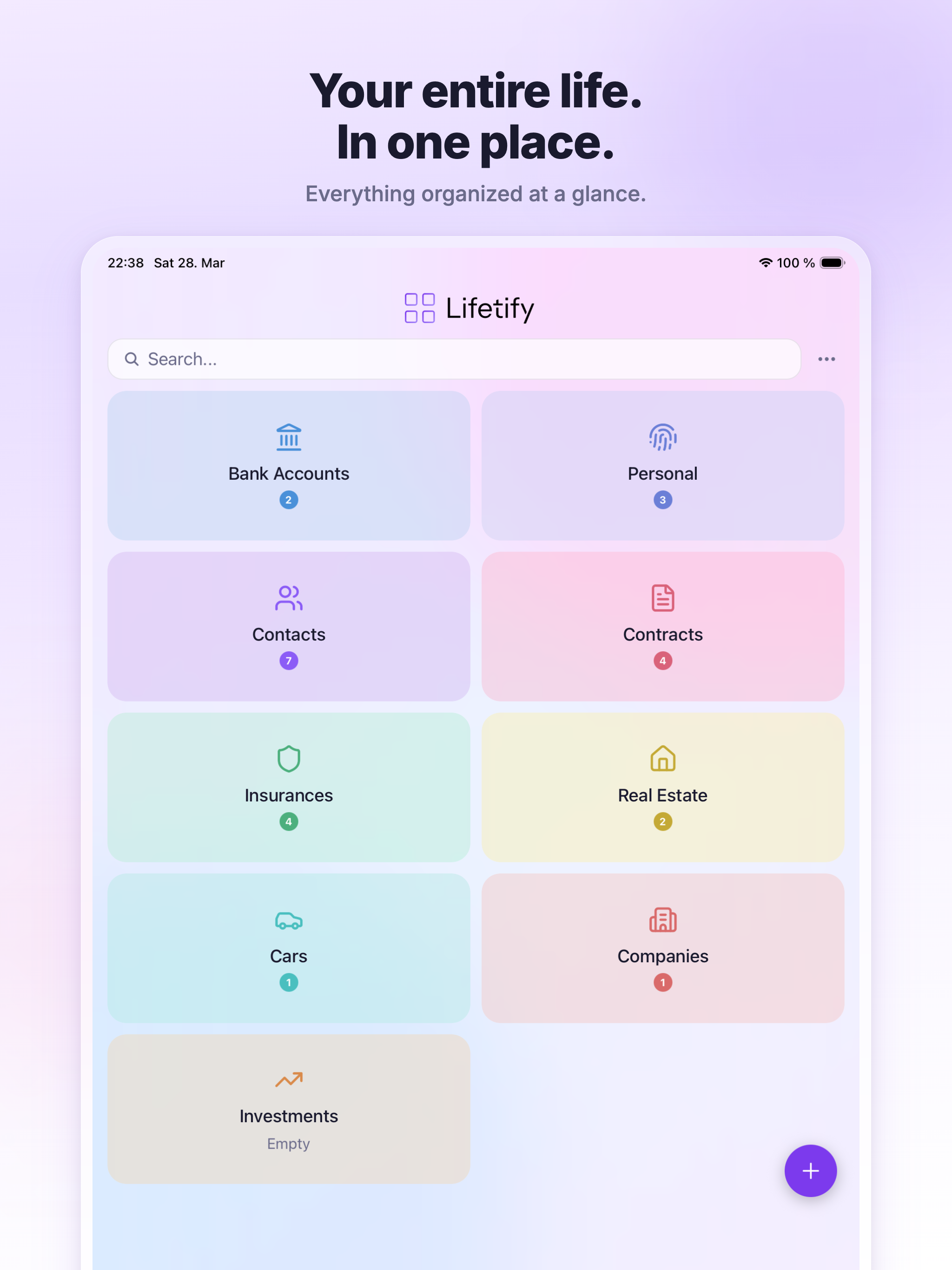 Lifetify: Life Organizer screenshot 7