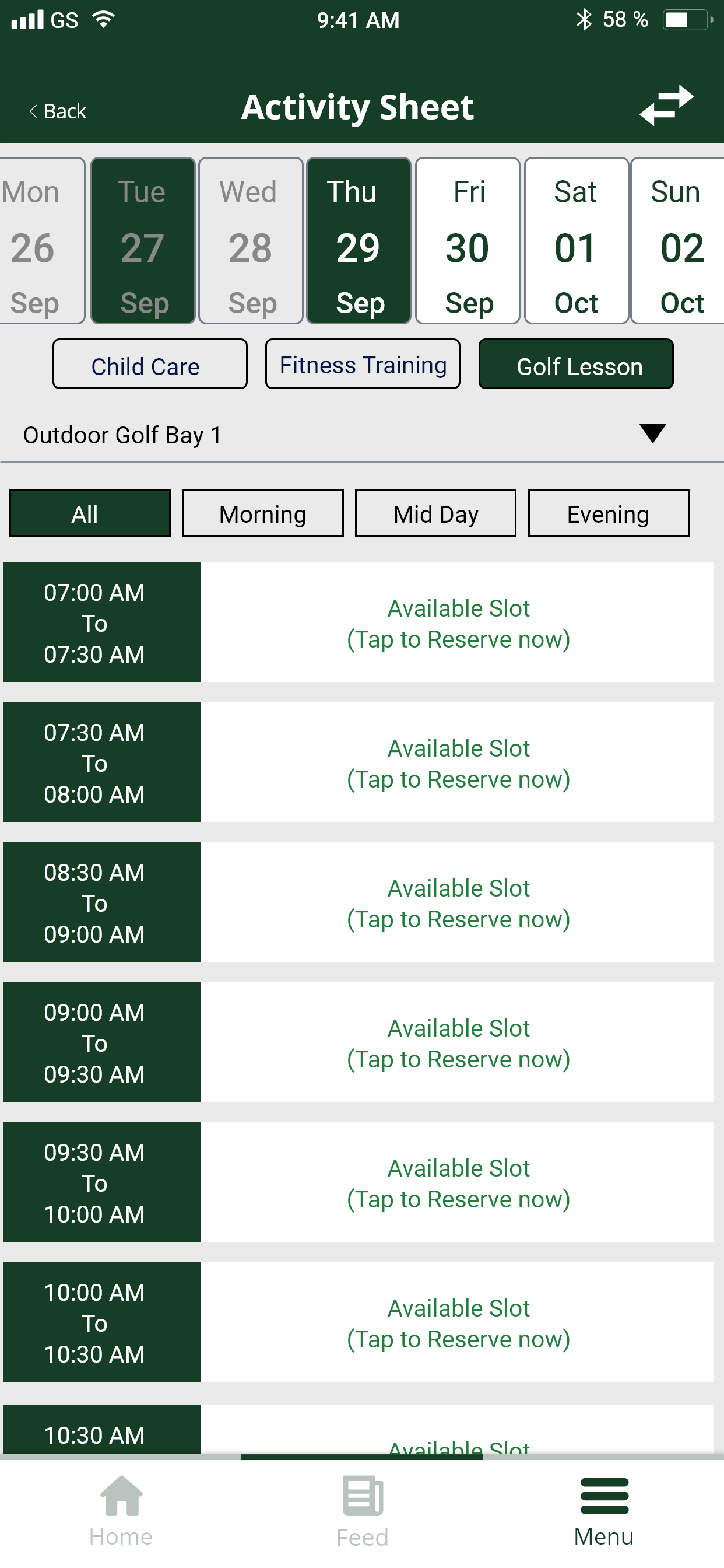 Farmington Country Club.