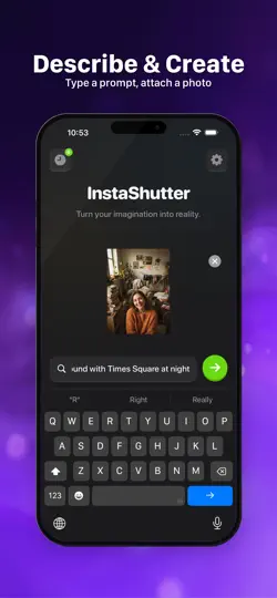 Capture d'écran de InstaShutter sur iPhone 1