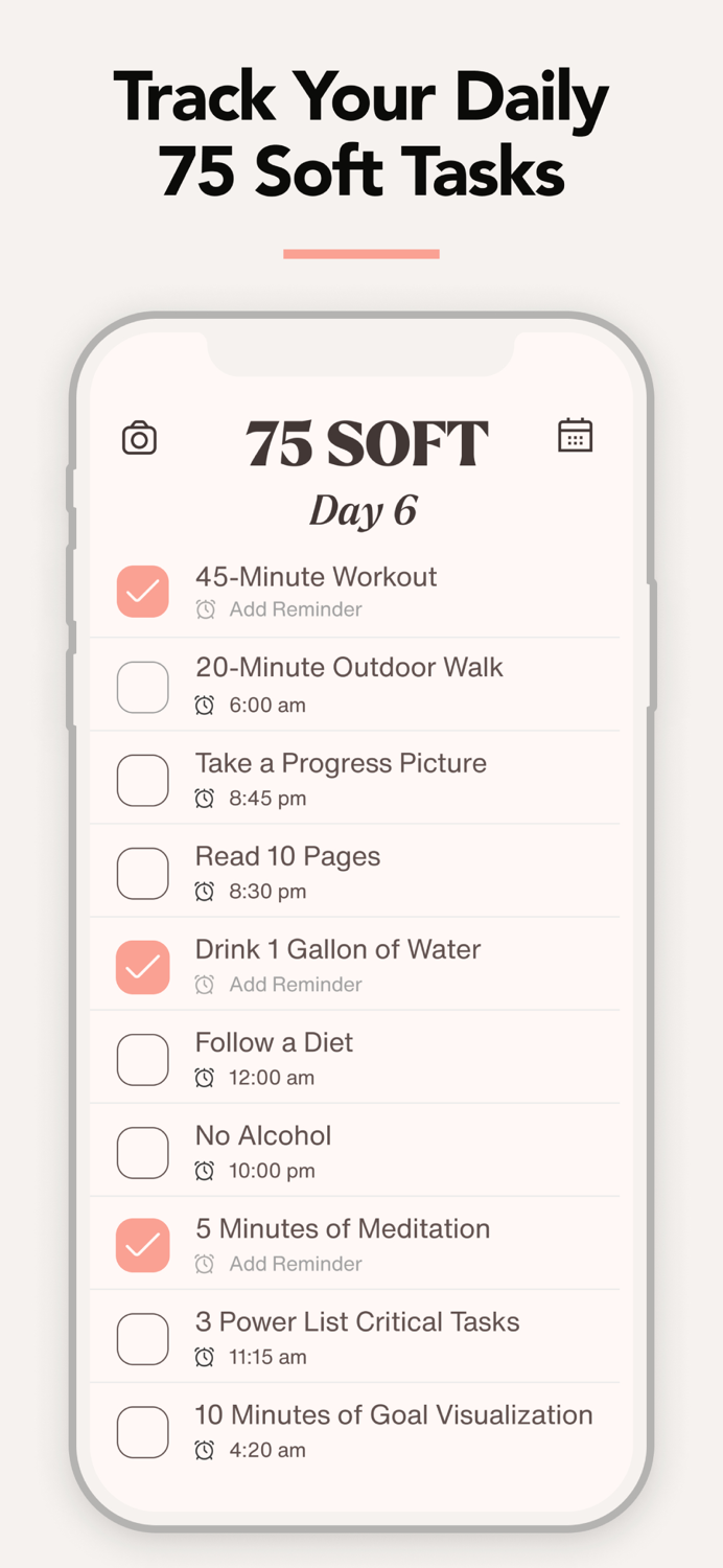75 Soft Challenge by Mary