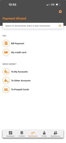 MyFidi iPhone screenshot
