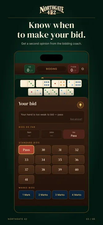 Northgate 42: Texas Dominoes screenshot 3