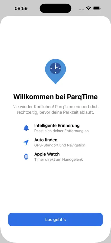 ParqTime - Parkscheiben Timer screenshot 1 of 5