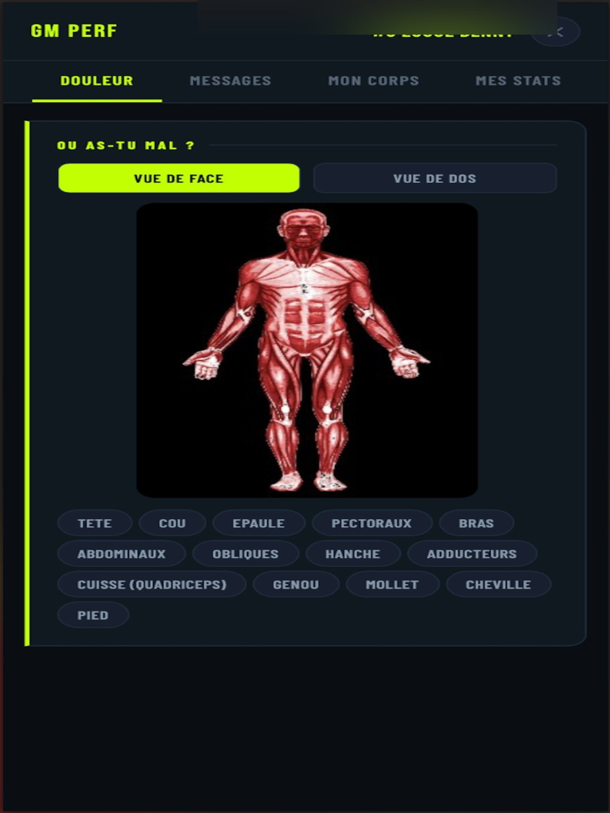 GM Physical Performance