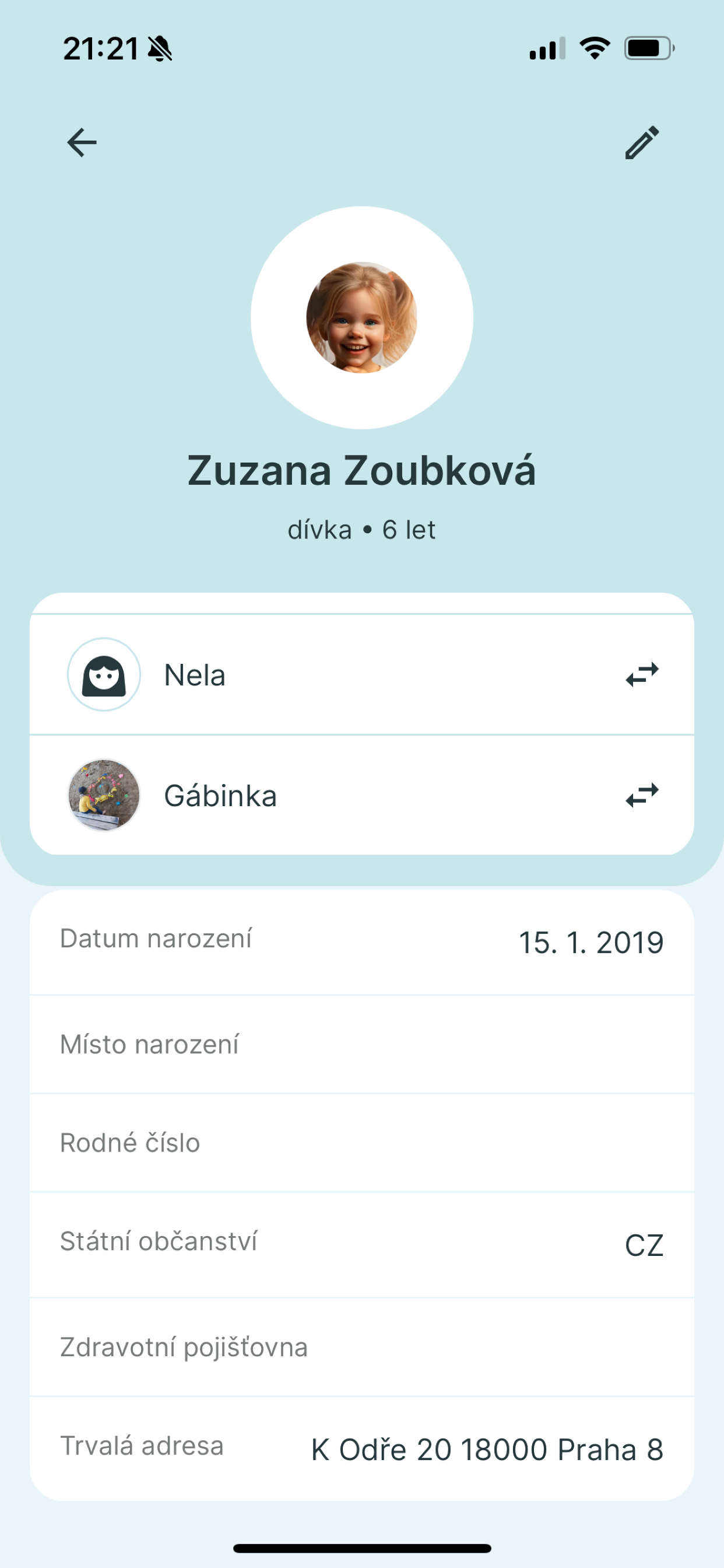Moje iSophi – Rodič