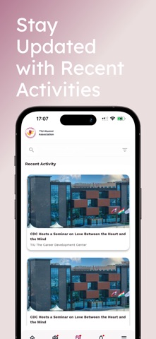 TIU Alumni and Career Center screenshot