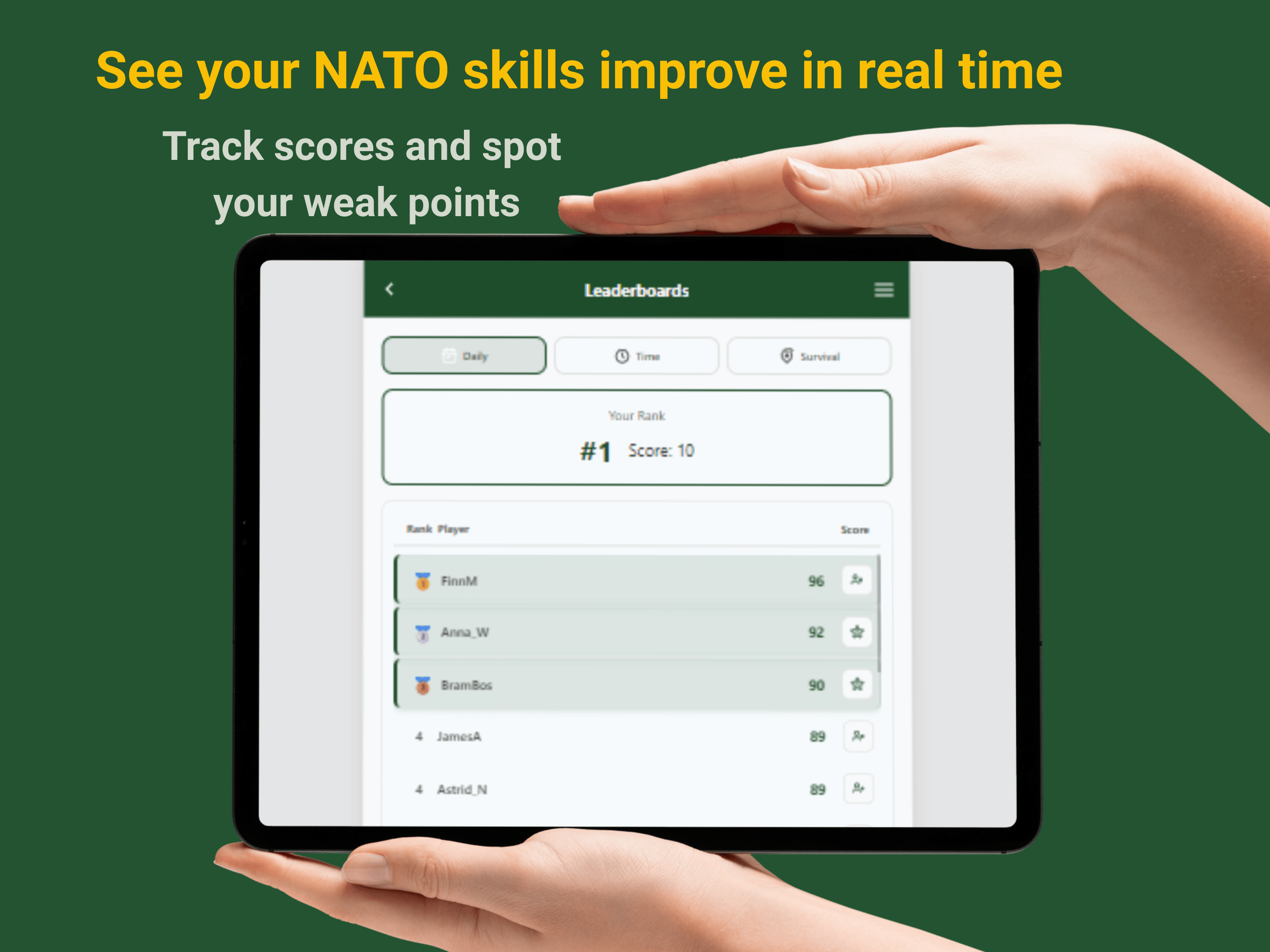 NATO Alphabet Learning screenshot 8