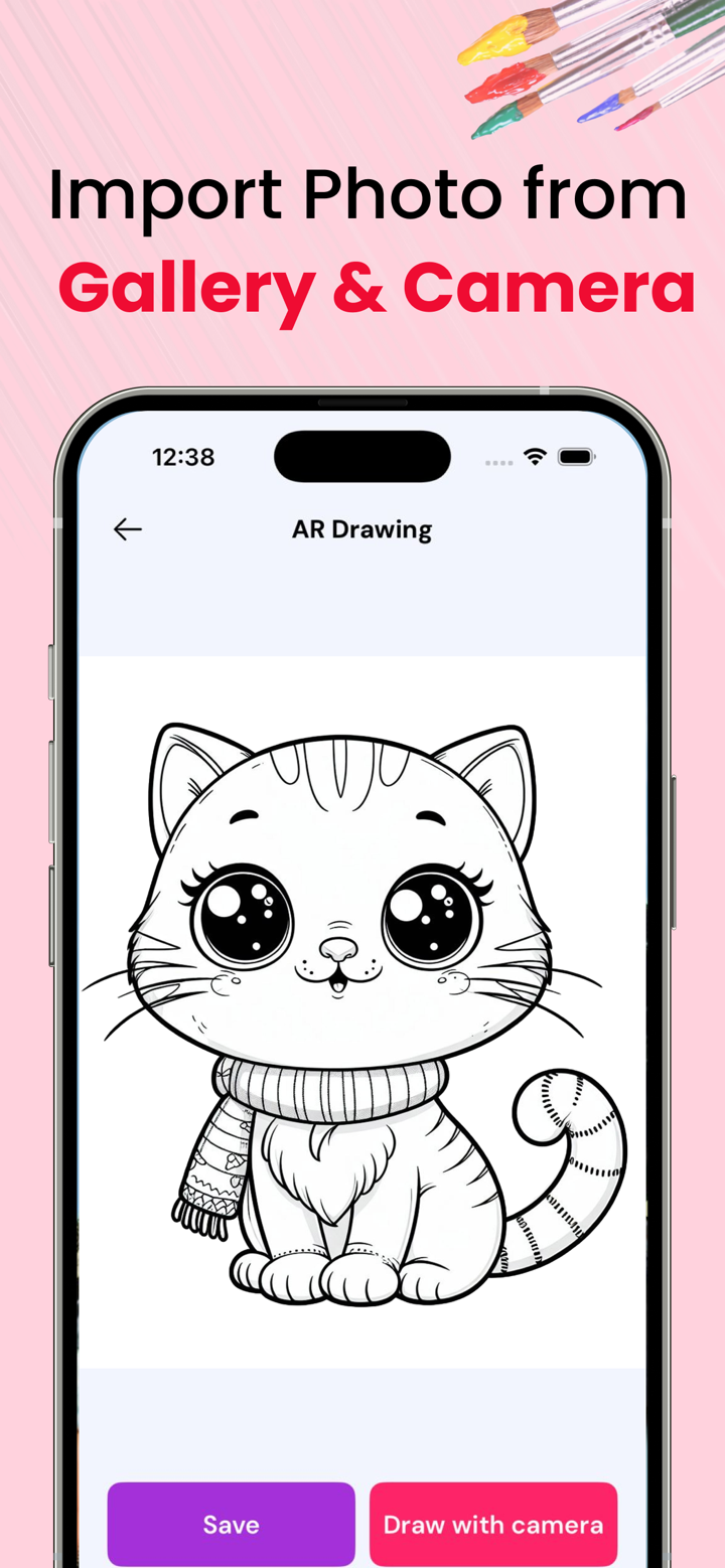 AR Drawing Sketch Paint: Trace screenshot 3